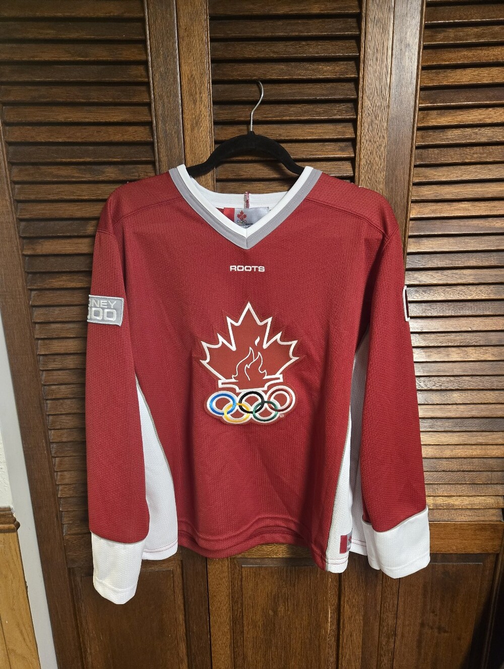 Vintage Roots Team Canada Olympic Hockey Jersey